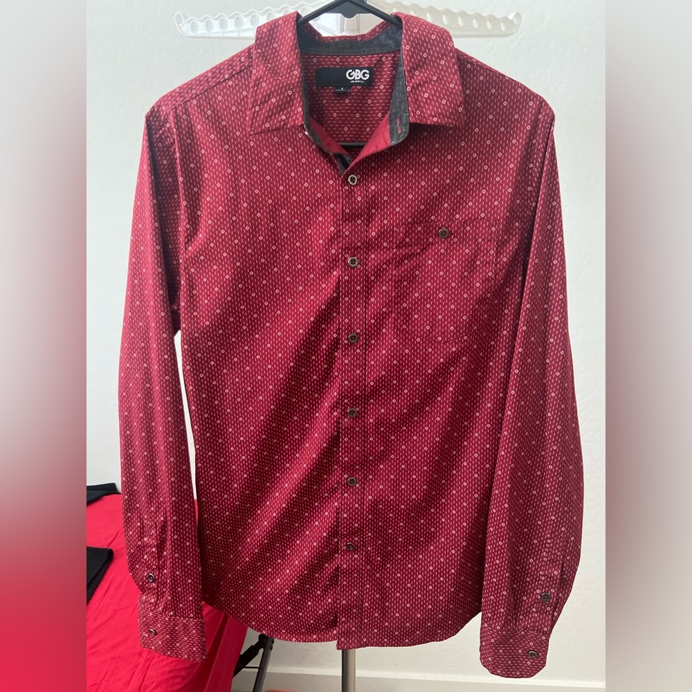 GBG Los Angeles long sleeve button down Shirt